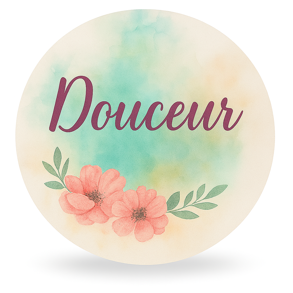 🖱️ Tapis de souris rond personnalisé