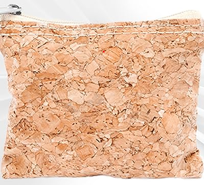 👜 Porte-Monnaie en Liège Naturel Personnalisable – Modèle LIMOSA