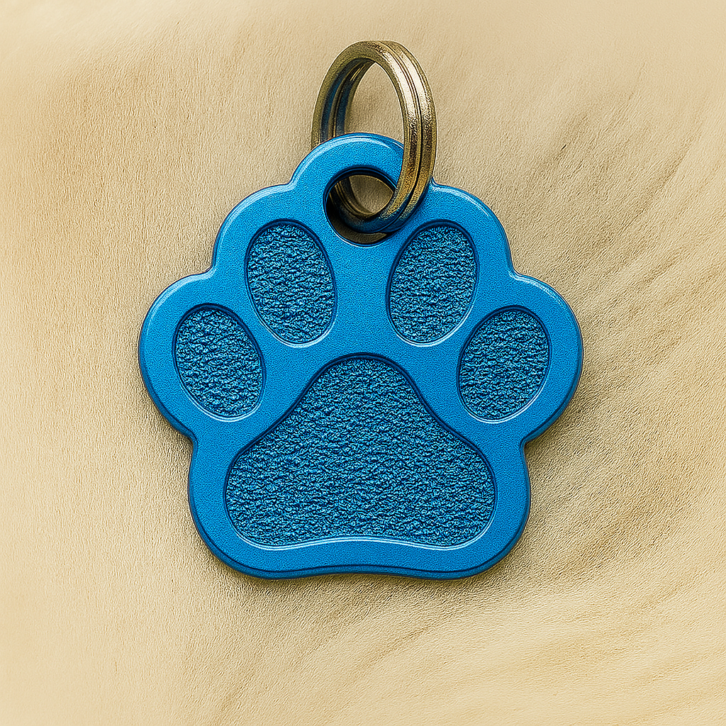 🐾 Médaille personnalisée pour animaux – Gravure laser haute qualité