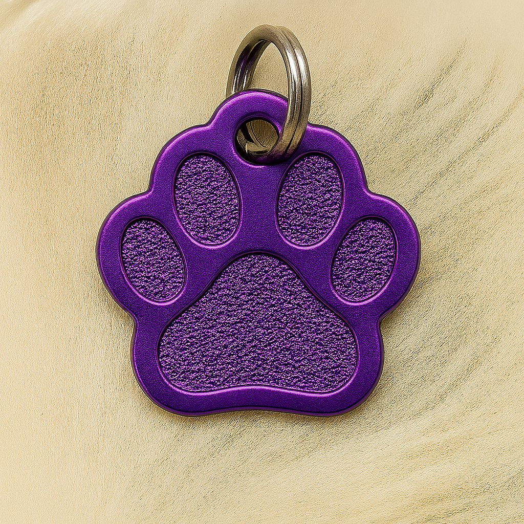 🐾 Médaille personnalisée pour animaux – Gravure laser haute qualité