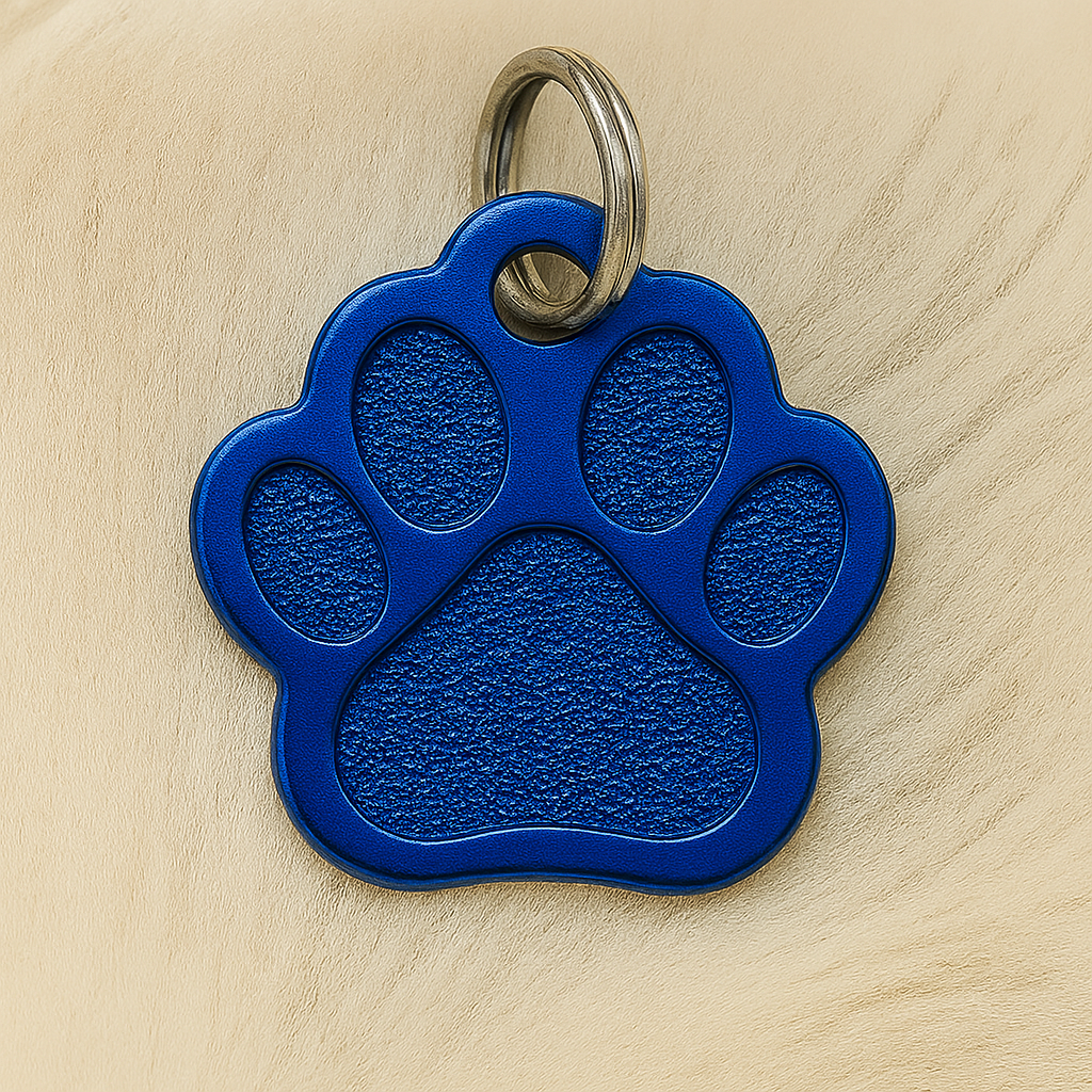 🐾 Médaille personnalisée pour animaux – Gravure laser haute qualité