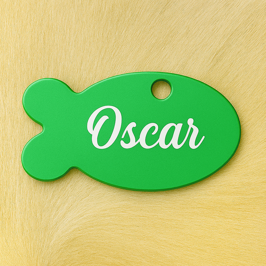 🐾 Médaille personnalisée pour animaux – Gravure laser haute qualité