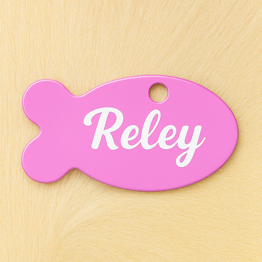 🐾 Médaille personnalisée pour animaux – Gravure laser haute qualité