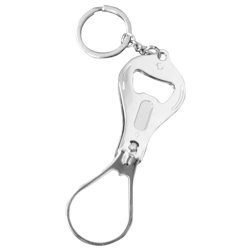 ✨ Porte‑clés coupe‑ongles & décapsuleur personnalisable