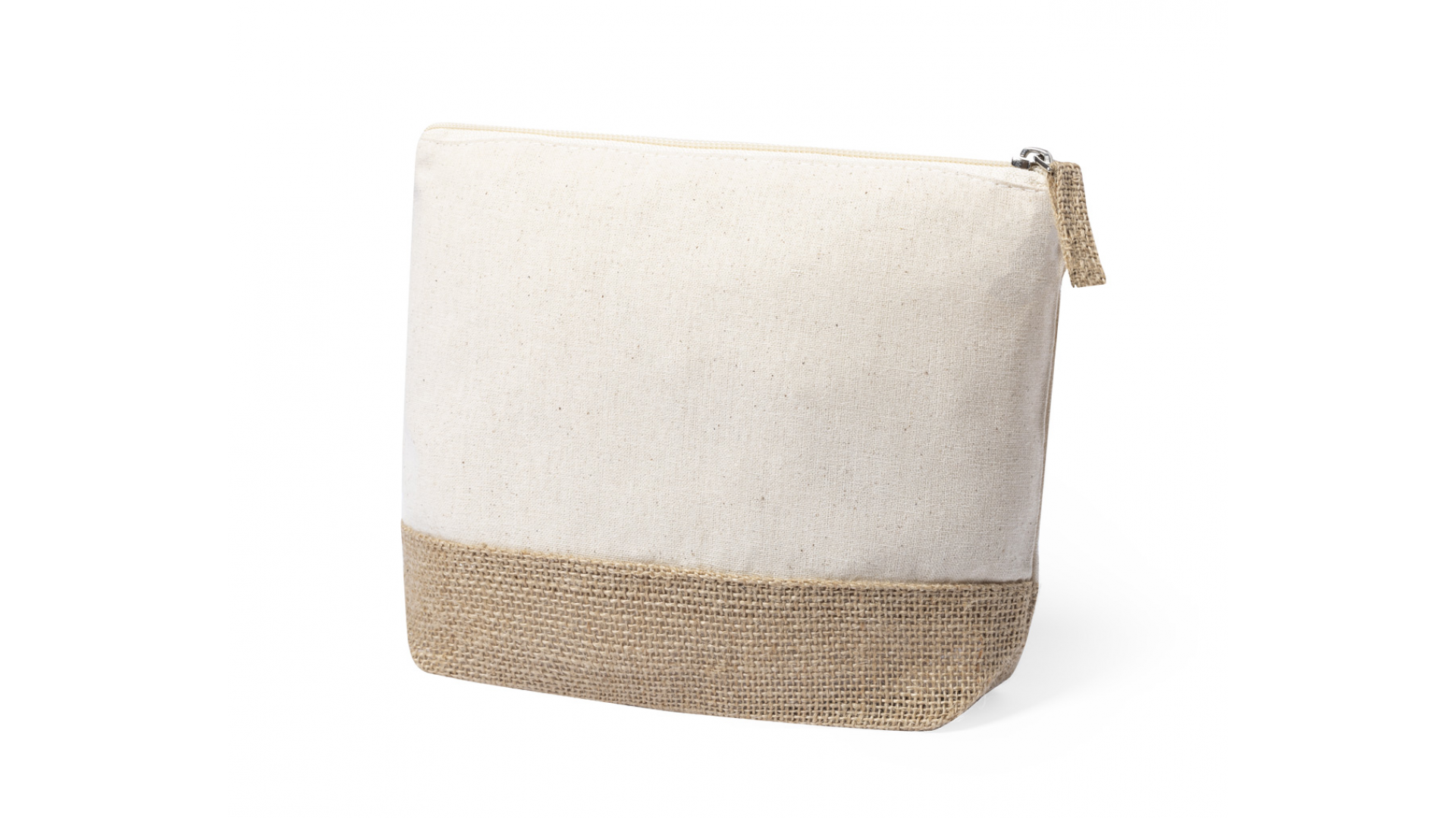 ✨ Trousse tendance en coton et jute – personnalisable