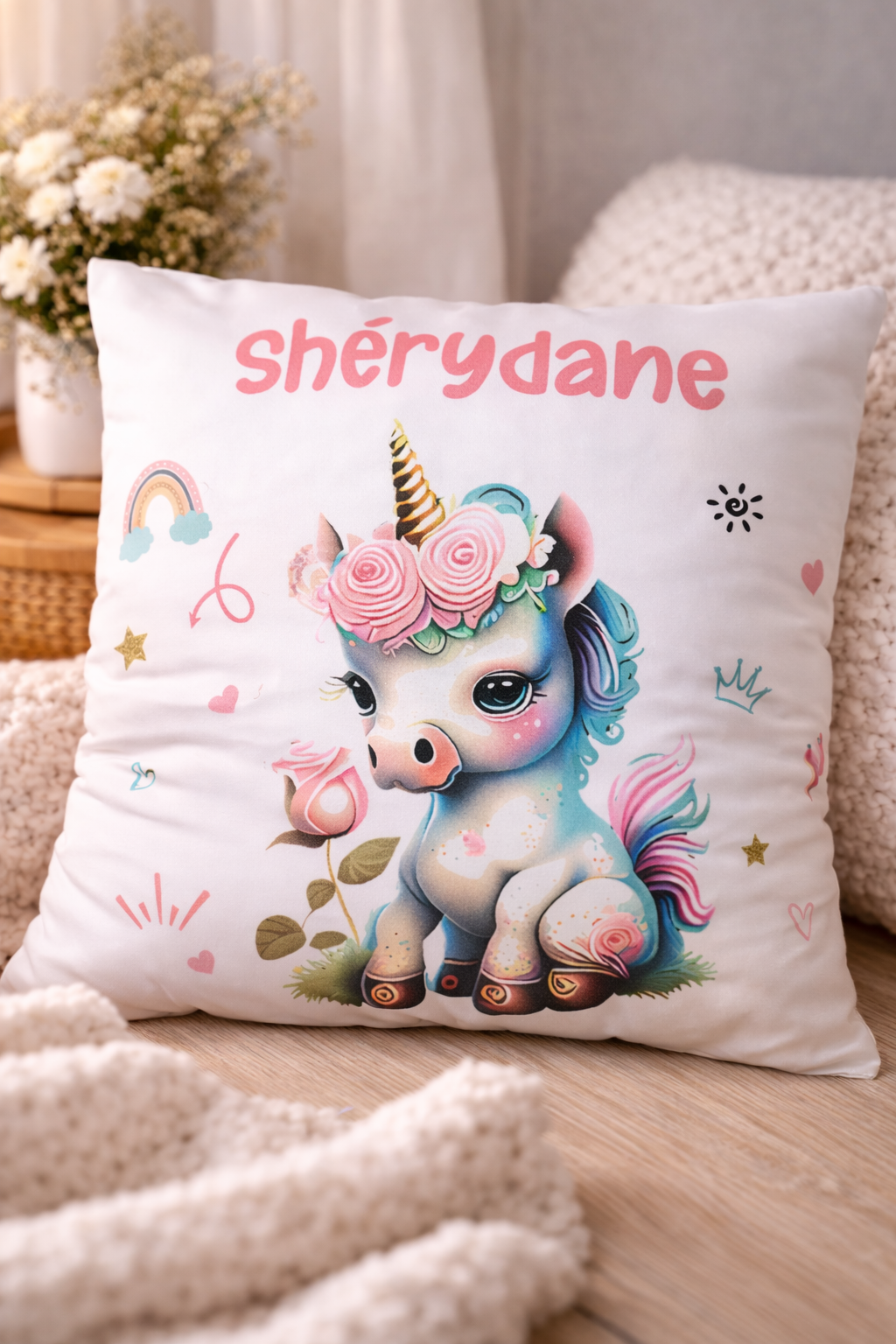 Coussin personnalisé