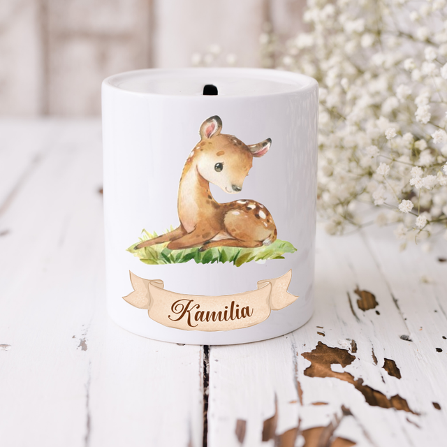 Tirelire personnalisée – Souvenir à chérir