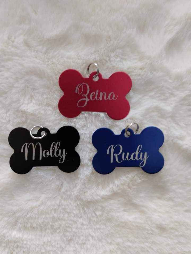 🐾 Médaille personnalisée pour animaux – Gravure laser haute qualité