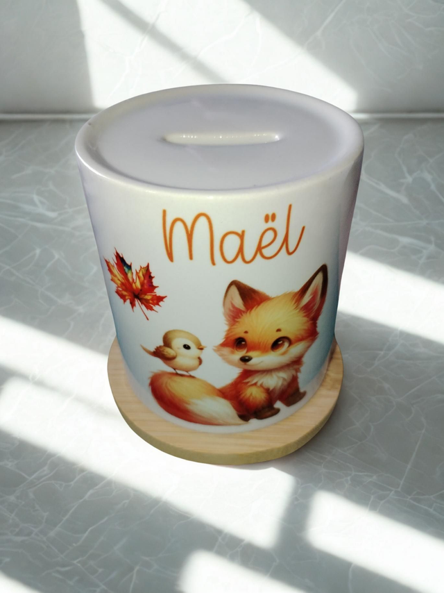 Tirelire personnalisée – Souvenir à chérir