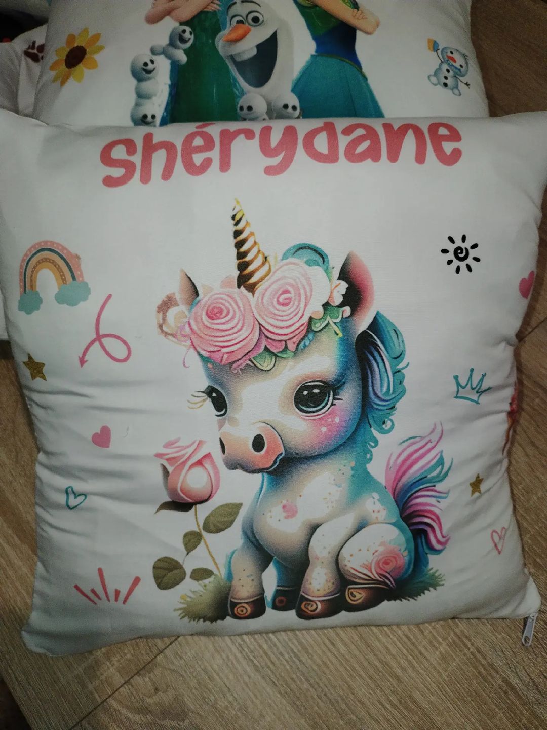 Coussin personnalisé