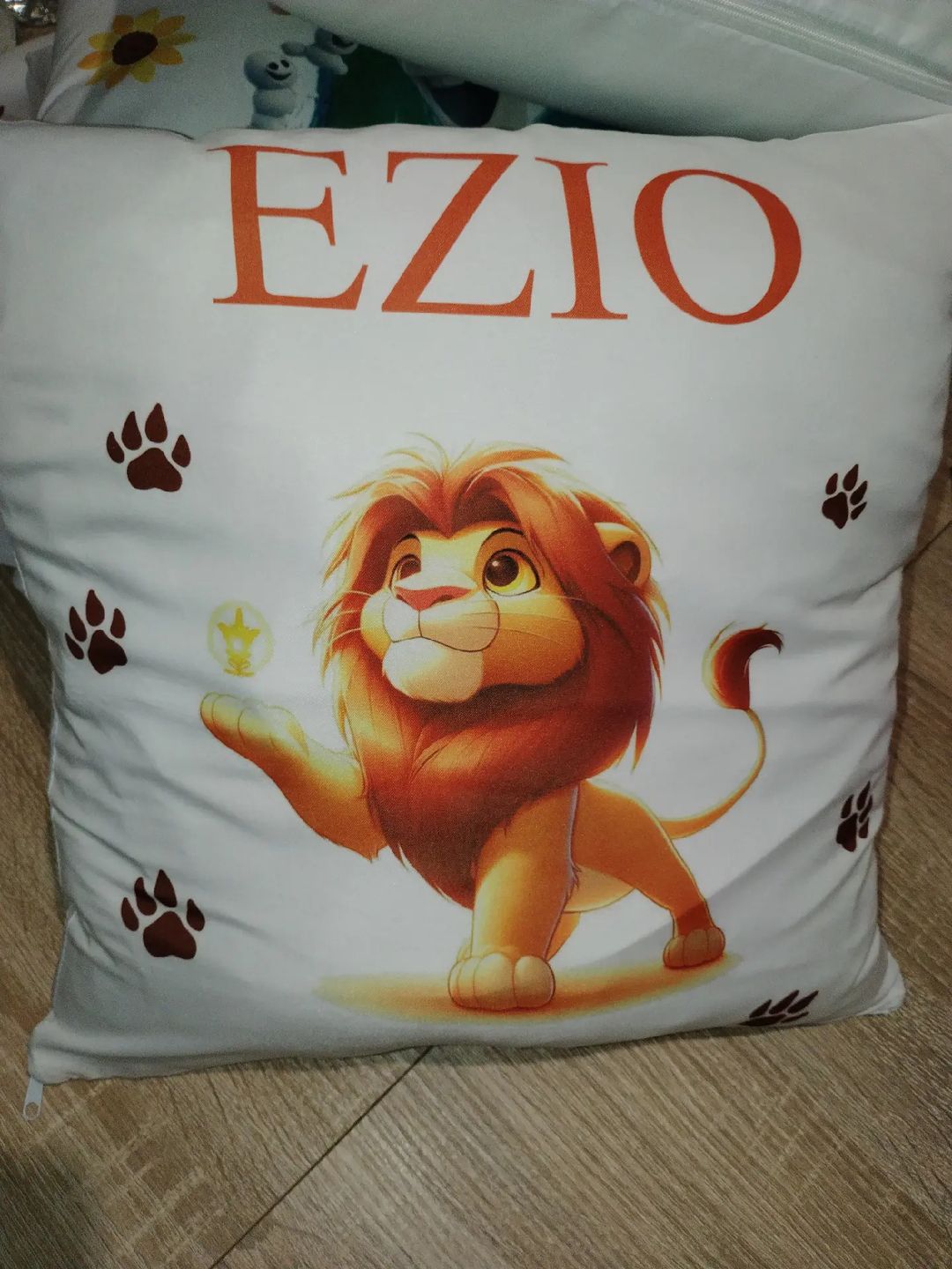 Coussin personnalisé