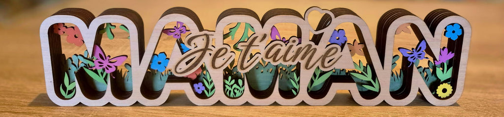 🌸 Création décorative personnalisée